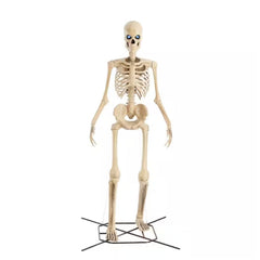 12 ft. Grave & Bones Giant-Sized Skelly with LifeEyes™ LCD Eyes H5